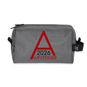 Aufsteiger 2026 Aufstieg - Recycelte Kulturtasche - Anthrazit - Vorne
