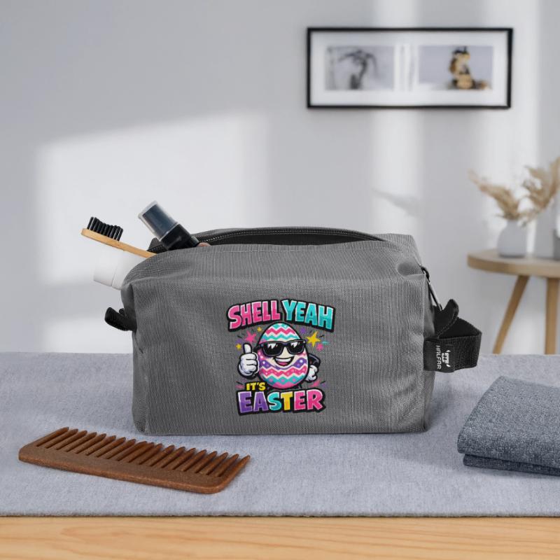 Hell Yeah It's Easter Trousse de toilette en tissu recyclé