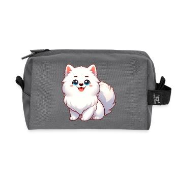 Spitz 4 - Recycelte Kulturtasche - Anthrazit - Vorne