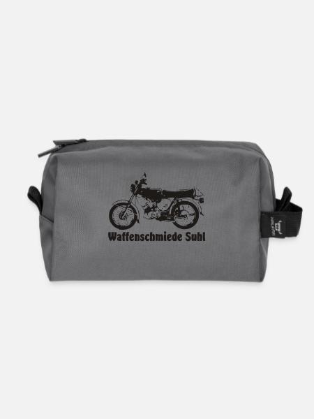 Simson S51 Waffenschmiede - Recycelte Kulturtasche - Anthrazit