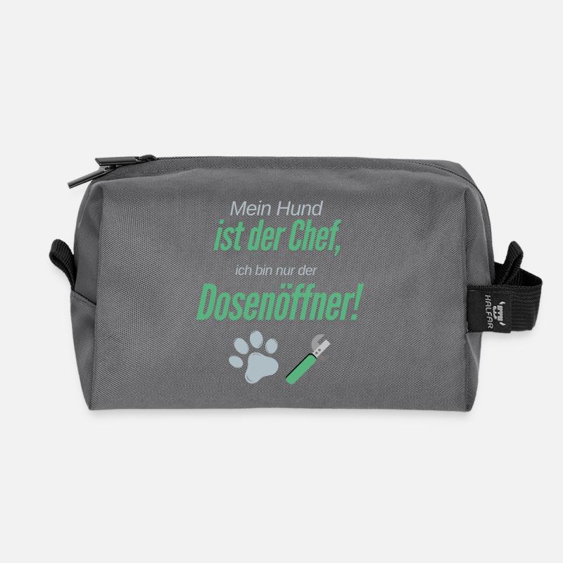 Dosenoffner - Recycelte Kulturtasche - Anthrazit