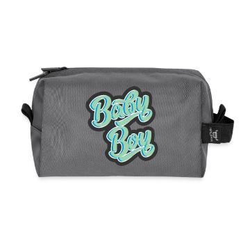 Baby Boy - Recycelte Kulturtasche - Anthrazit - Vorne