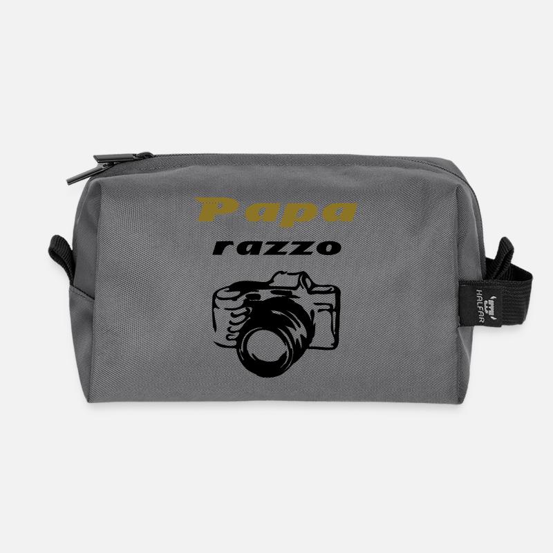 Paparazzo - Recycelte Kulturtasche - Anthrazit