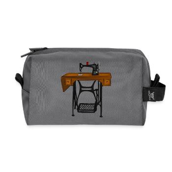 Schneider Handwerk Naehmaschine - Recycelte Kulturtasche - Anthrazit - Vorne