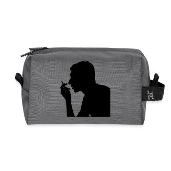 Gainsbourg - Trousse de toilette en tissu recyclé - anthracite - Devant