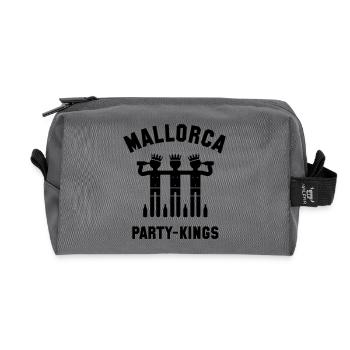 Mallorca Party-Kings (Partyurlaub) - Recycelte Kulturtasche - Anthrazit - Vorne