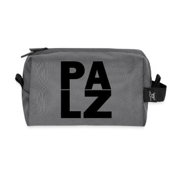 Pfalzluschd - Recycelte Kulturtasche - Anthrazit - Vorne