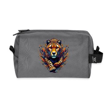 Gepard - Recycelte Kulturtasche - Anthrazit - Vorne