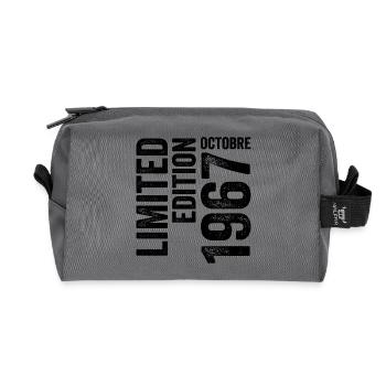 1967  - Recycelte Kulturtasche - Anthrazit - Vorne