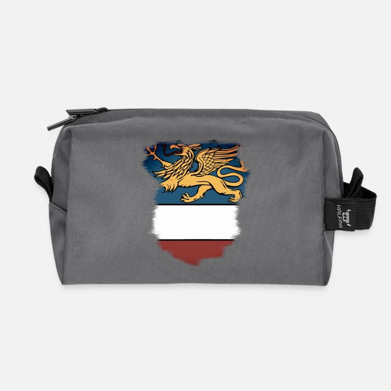 Rostock - Wappen Rostocker Greif - Recycelte Kulturtasche - Anthrazit