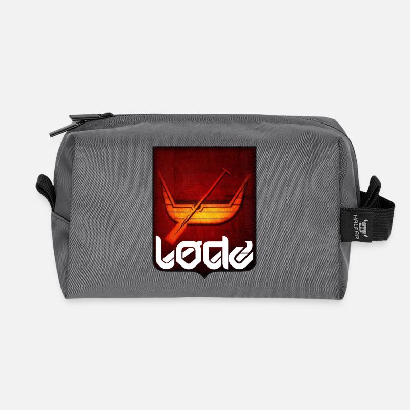 Lodz - Polen - Recycelte Kulturtasche - Anthrazit