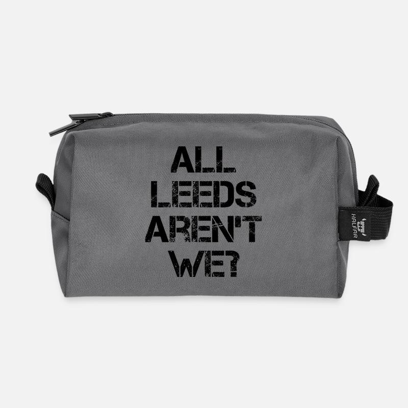 ALAW - Recycled Toiletry Zip Bag - anthracite