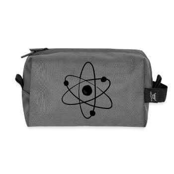 atom-logo - Recycelte Kulturtasche - Anthrazit - Vorne