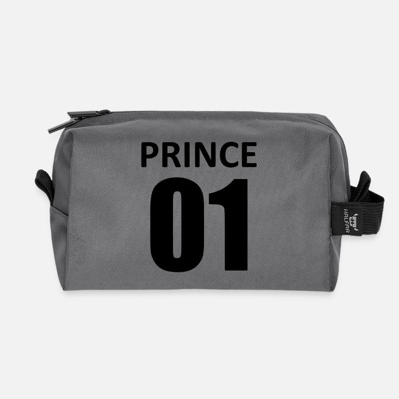 prince 01 - Recycelte Kulturtasche - Anthrazit