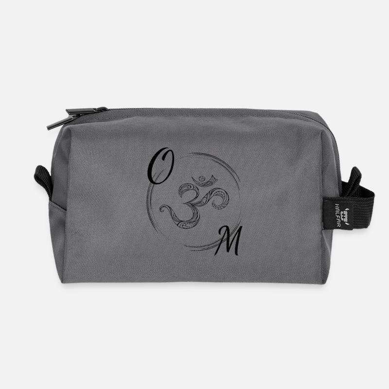 OM - Recycelte Kulturtasche - Anthrazit
