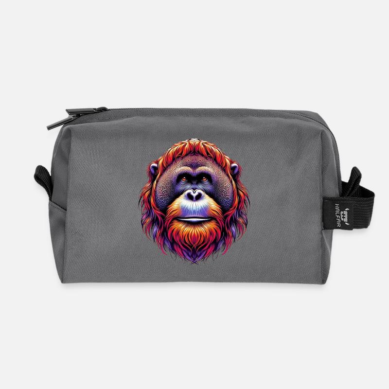 Orang-Utan Orang-Utan - Recycelte Kulturtasche - Anthrazit