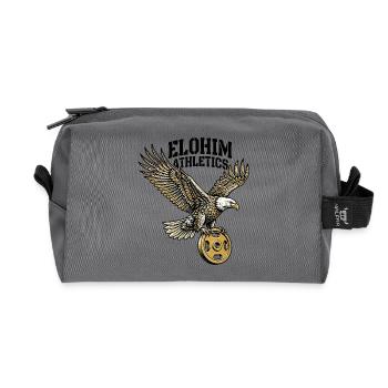 Elohim Hebrew Israelite - Recycled Toiletry Zip Bag - anthracite - Front