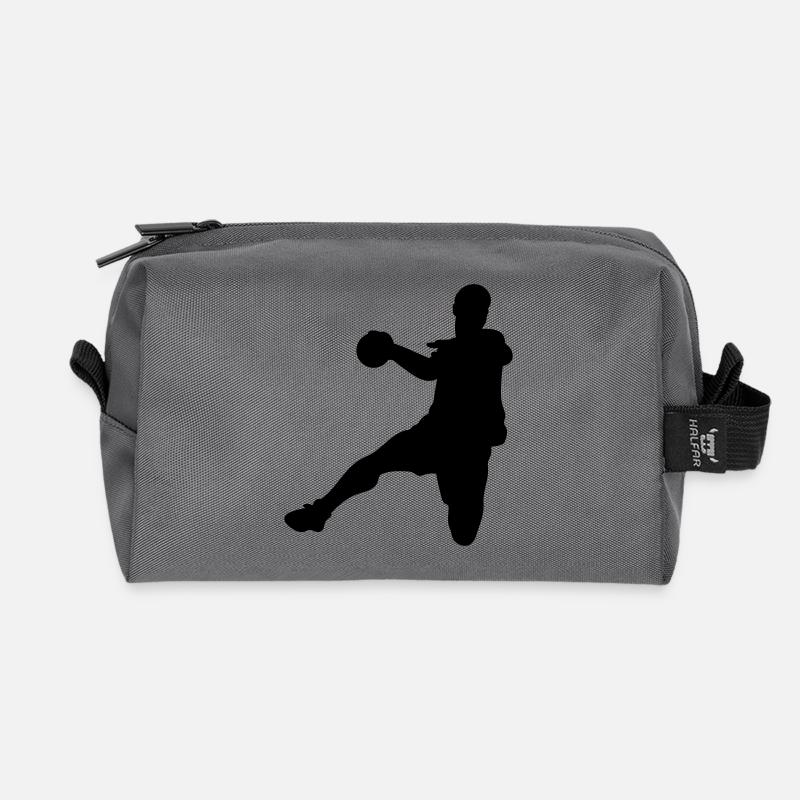 Handball - Recycled Toiletry Zip Bag - anthracite
