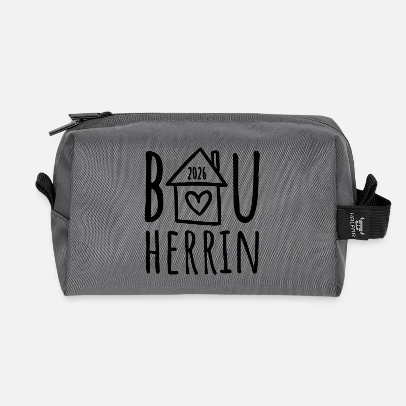 Bauherrin 2026 - Recycelte Kulturtasche - Anthrazit