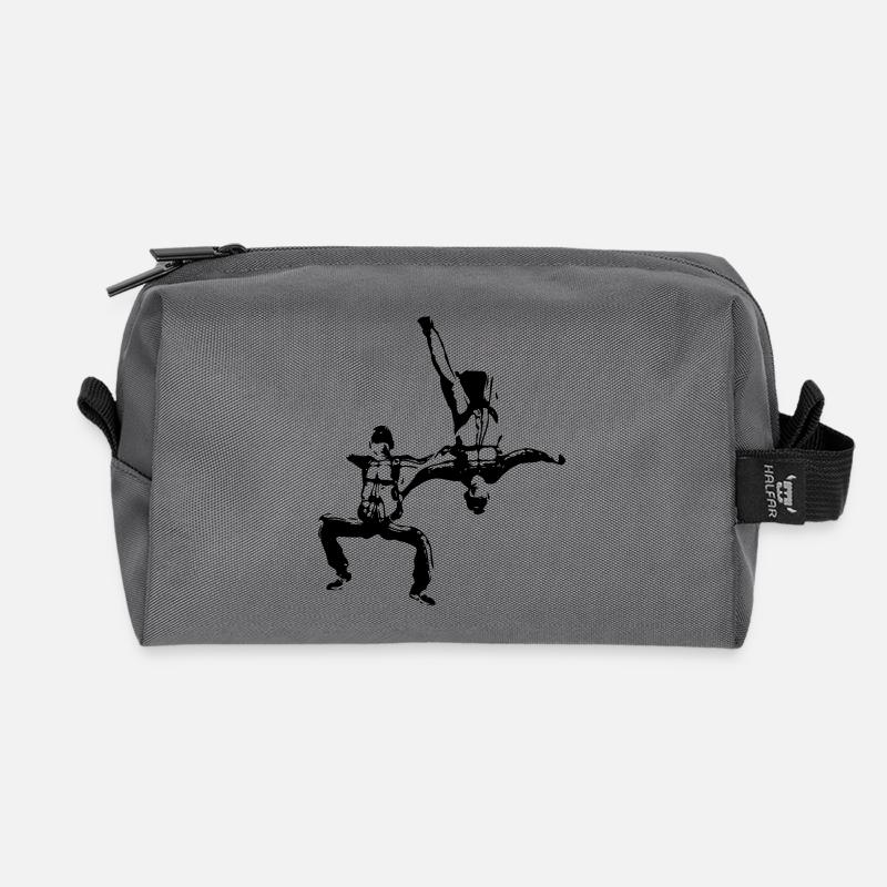 Free Fly - Trousse de toilette en tissu recyclé - anthracite
