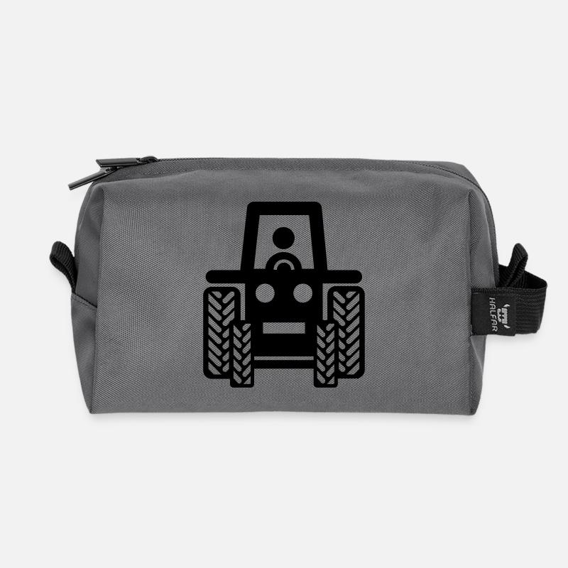 Traktor - Recycelte Kulturtasche - Anthrazit