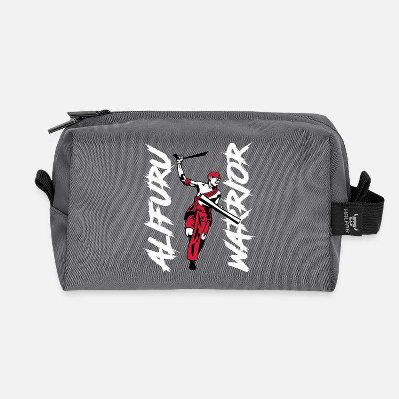 Alifuru Warrior Man - Recycelte Kulturtasche - Anthrazit