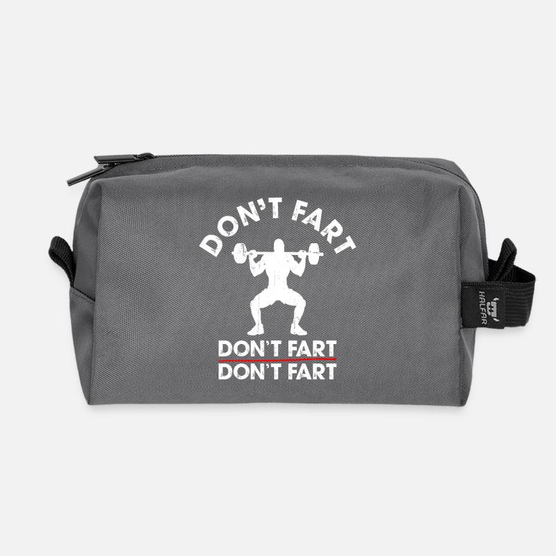 Don't Ffurz Weightlifting T-Shirt - Recycelte Kulturtasche - Anthrazit