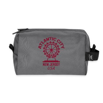Atlantic City - Est. 1854 - New Jersey - USA - Recycelte Kulturtasche - Anthrazit - Vorne