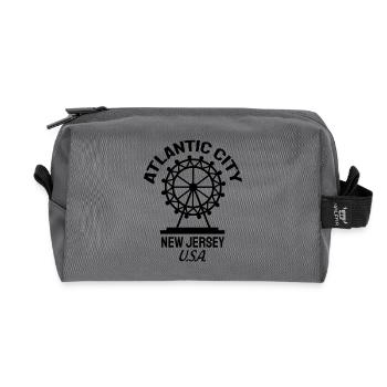 Atlantic City - Est. 1854 - New Jersey - USA - Recycelte Kulturtasche - Anthrazit - Vorne
