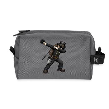 Dabbing Schornsteinfeger - Recycelte Kulturtasche - Anthrazit - Vorne