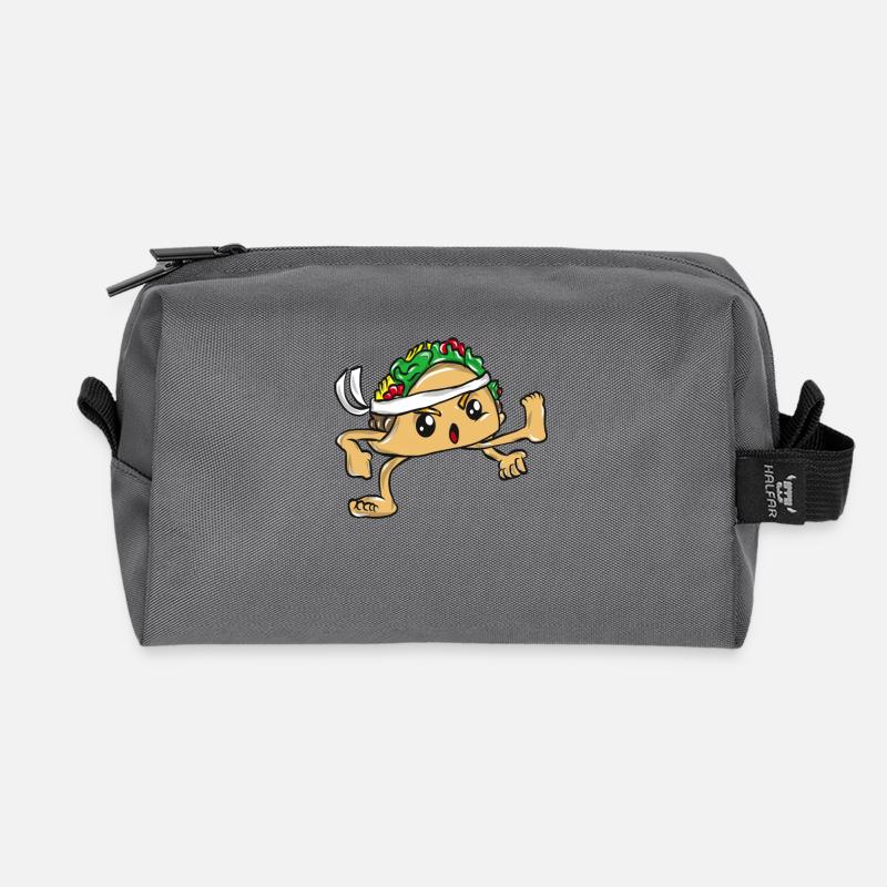Taco Essen Mexico - Recycelte Kulturtasche - Anthrazit