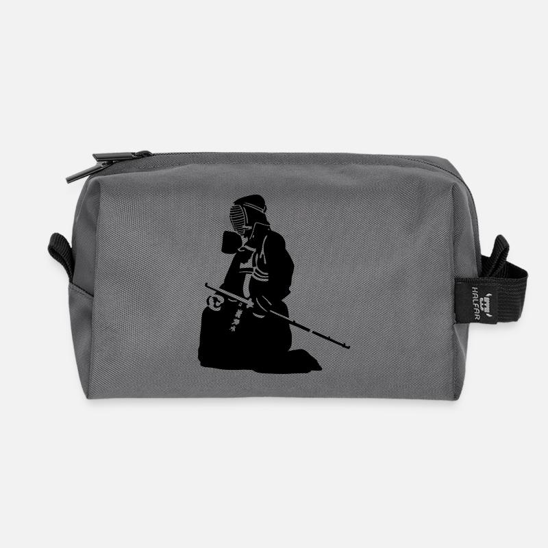 Kendo - Recycelte Kulturtasche - Anthrazit
