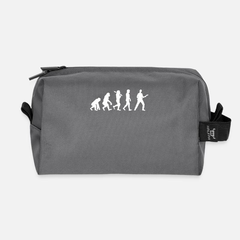 Evolution Gitarre Bassist - Recycelte Kulturtasche - Anthrazit