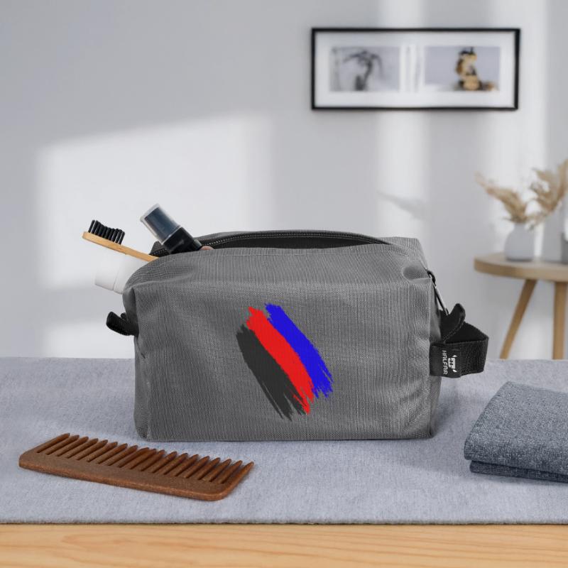 Drapeau polyamour Drapeau polyamour Pride Polyamour Trousse de toilette en tissu recyclé