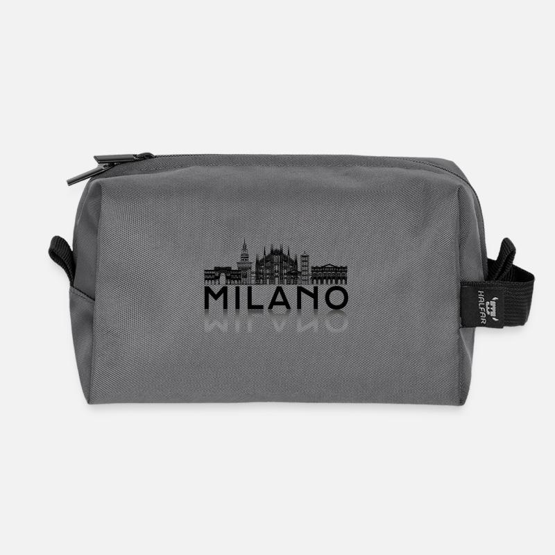 Milano - Recycelte Kulturtasche - Anthrazit