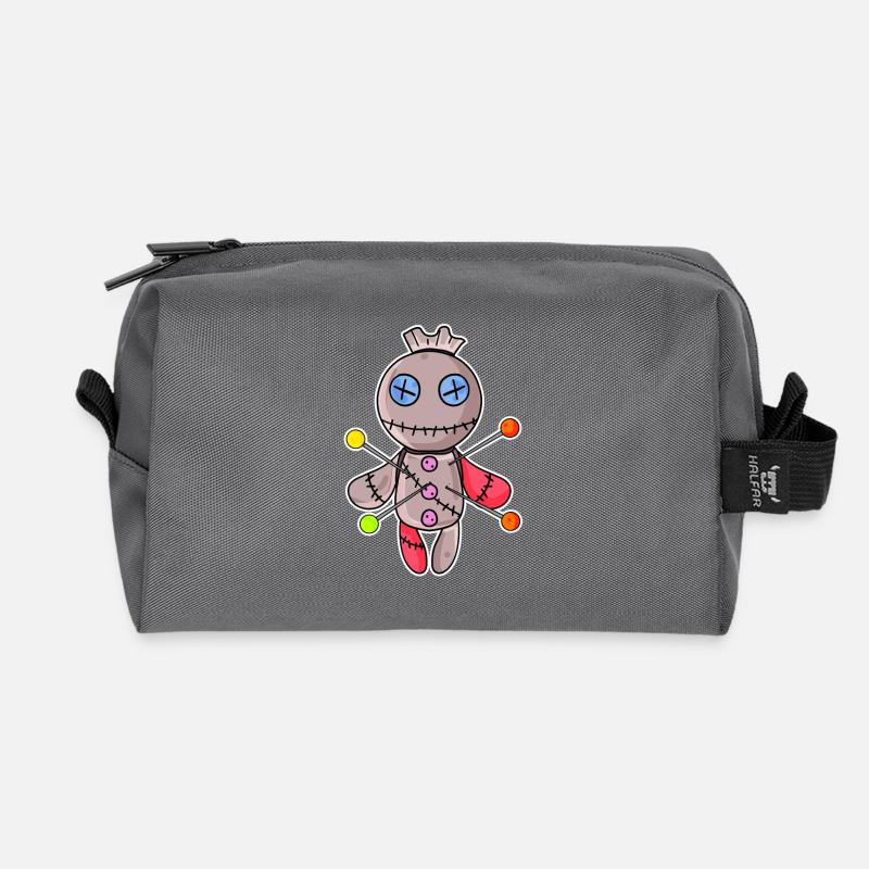 Voodoo doll - Recycelte Kulturtasche - Anthrazit
