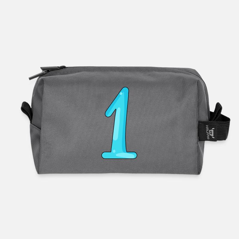 1 - Recycelte Kulturtasche - Anthrazit
