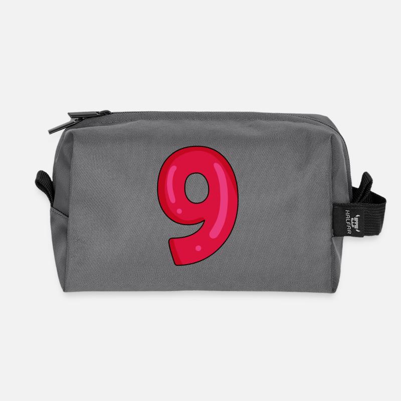 9 - Recycelte Kulturtasche - Anthrazit
