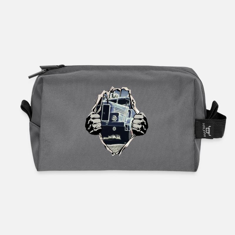 Ifa H6 DDR Kipper unterm Shirt - Recycelte Kulturtasche - Anthrazit