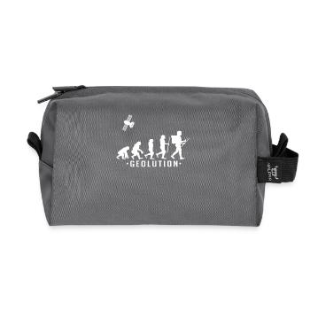 Geocaching evolution Chemise Geolution - Trousse de toilette en tissu recyclé - anthracite - Devant