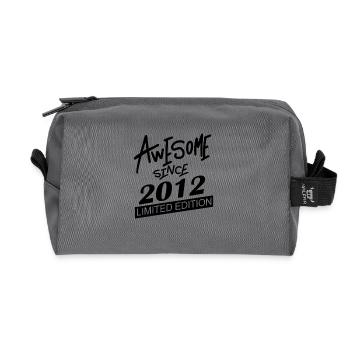 2012 - Jahrgang 2012 - Recycelte Kulturtasche - Anthrazit - Vorne