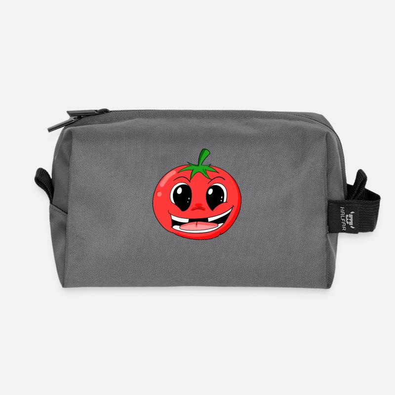 Tomate - Recycelte Kulturtasche - Anthrazit