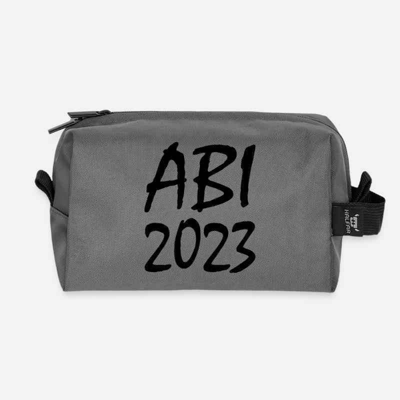 Abi 2023 - Recycelte Kulturtasche - Anthrazit
