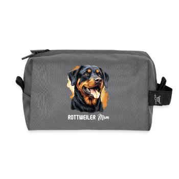 Rottweiler - Recycelte Kulturtasche - Anthrazit - Vorne