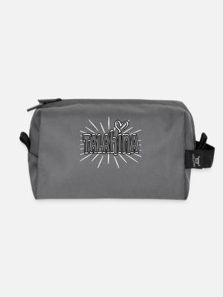 Talahina Talahon - Recycelte Kulturtasche - Anthrazit