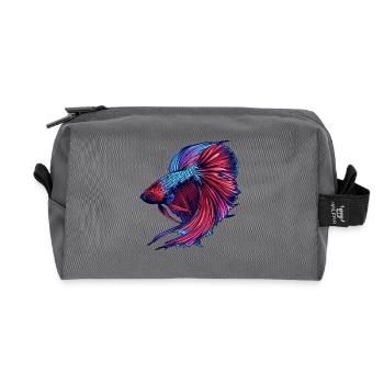 Bettas Betta Fisch Betta - Recycelte Kulturtasche - Anthrazit - Vorne