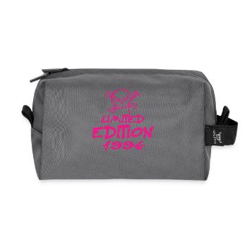 Limited Edition 1994 Geburtstag 1994 Geboren - Recycelte Kulturtasche - Anthrazit - Vorne