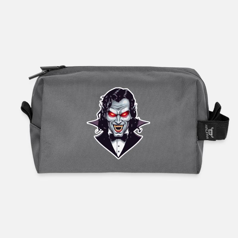 VAMPIR - Recycelte Kulturtasche - Anthrazit
