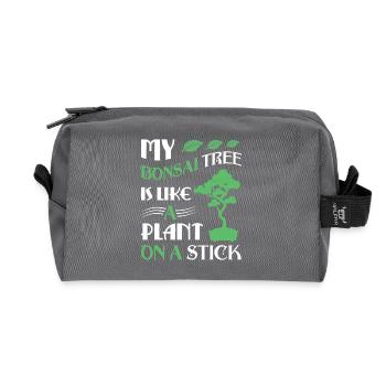 Bonsai Tree - Recycelte Kulturtasche - Anthrazit - Vorne