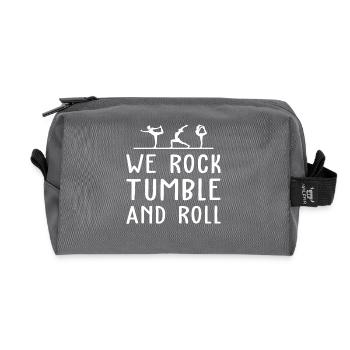Gymnastik Training Fitness Gym - Recycelte Kulturtasche - Anthrazit - Vorne